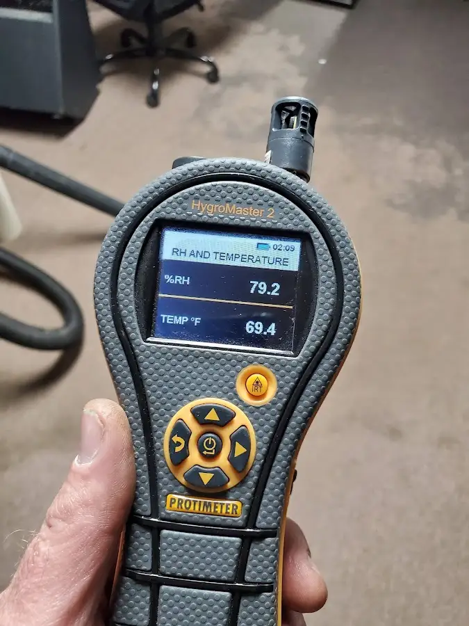 Moisture meter humidity assessment for Mold Remediation & Removal in Walworth